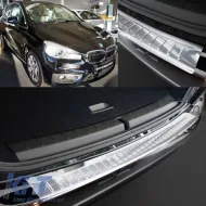 Rear Bumper Protector suitable for BMW 2 F45 Active Tourer 14+ Steel-image-6298816