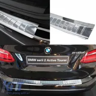 Rear Bumper Protector suitable for BMW 2 F45 Active Tourer 14+ Steel-image-6298817