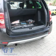 Rear Bumper Protector suitable for Dacia Duster 2010-2017 from ABS plastic black-image-6305728