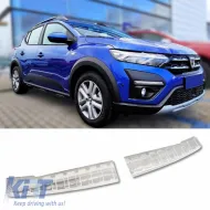 Rear Bumper Protector suitable for Dacia Sandero III 2020+ Steel-image-6311968