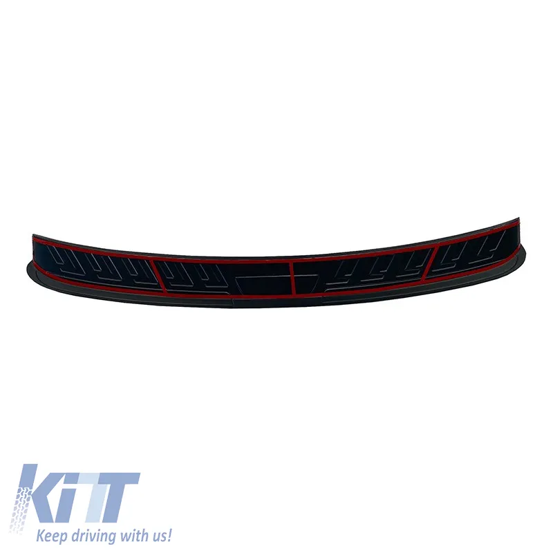 Rear Bumper Protector suitable for Honda CR-V 2013-2018 from ABS plastic black