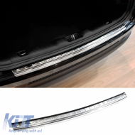 Rear Bumper Protector suitable for Jeep Compass II 17+ Steel