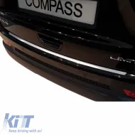 Rear Bumper Protector suitable for Jeep Compass II 17+ Steel-image-6299004