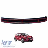 Rear Bumper Protector suitable for Kia Sportage 2018-2020 from ABS plastic black-image-6305737