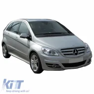 Rear Bumper Protector suitable for Mercedes-Benz B-Class W245 05-11 Steel-image-6298784