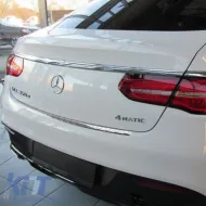 Rear Bumper Protector suitable for Mercedes-Benz GLE C292 15+ Steel-image-6299049