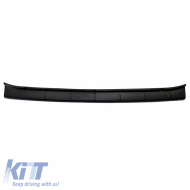 Rear Bumper Protector suitable for Mercedes-Benz Sprinter W906 2006-2018 / VW Crafter 2006-2017 from ABS Plastic Black