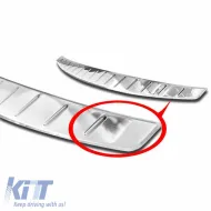 Rear Bumper Protector suitable for Mercedes-Benz CLA C118 19+ Sedan Steel-image-6312950