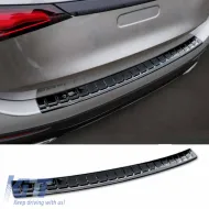 Rear Bumper Protector suitable for Mercedes-Benz GLC X254 22+ Black Mirror Stainless Steel-image-6319743