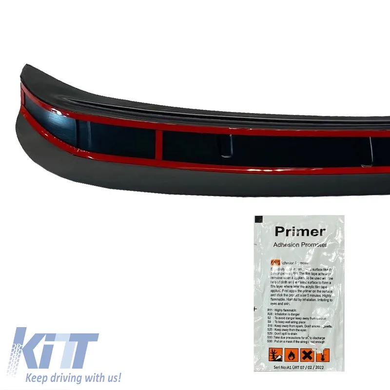 Rear Bumper Protector suitable for Nissan Qashqai J11 2014-2017 from ABS plastic black