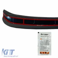 Rear Bumper Protector suitable for Nissan Qashqai J11 2014-2017 from ABS plastic black-image-6305691