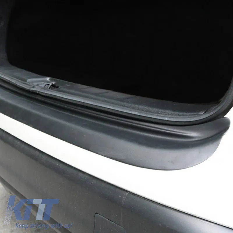 Rear Bumper Protector suitable for Nissan Qashqai J11 2014-2017 from ABS plastic black