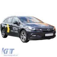 Rear Bumper Protector suitable for Opel Astra K 15+ Sports Tourer Steel-image-6301456