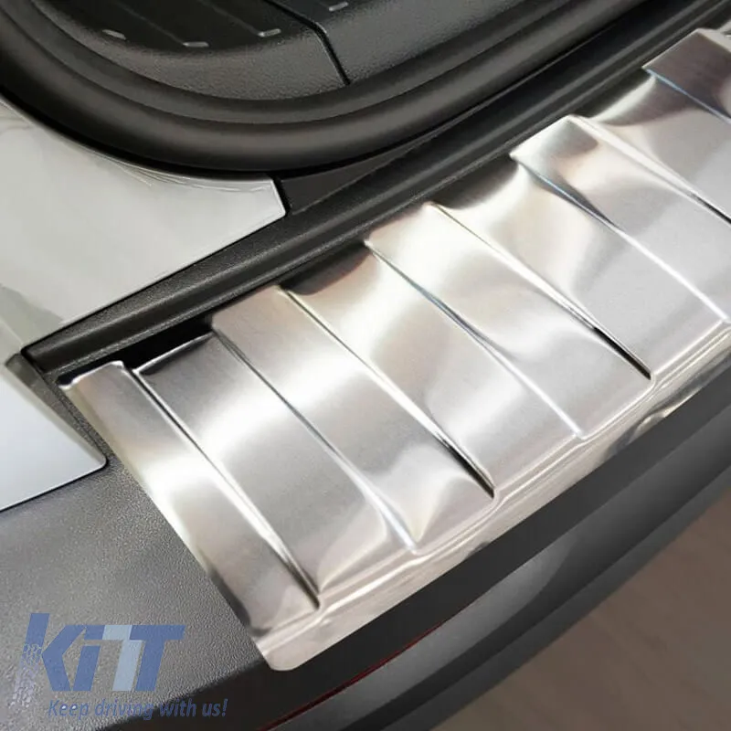 Rear Bumper Protector suitable for Skoda Karoq 17+ Steel