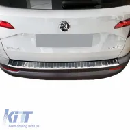Rear Bumper Protector suitable for Skoda Karoq 17+ Steel-image-6299012