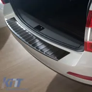Rear Bumper Protector suitable for Skoda Octavia III (3) 5E 13-20 Caravan Black Steel-image-6299027