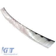 Rear Bumper Protector suitable for Volvo XC60 II 17+ Steel-image-6298920