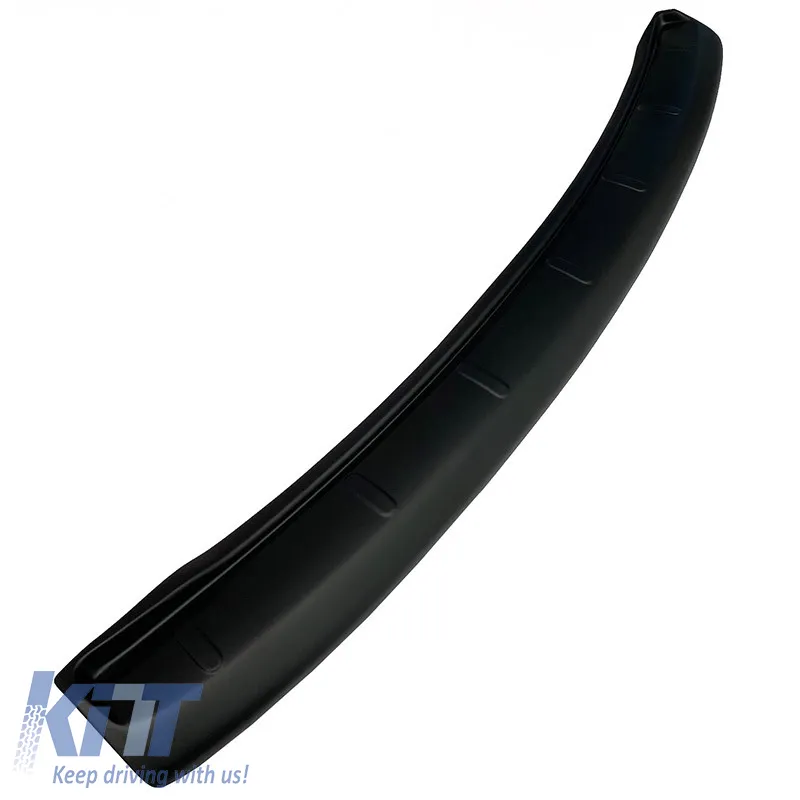 Rear Bumper Protector suitable for VW Caddy 2003-2015 from ABS plastic black