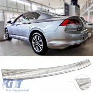 Rear Bumper Protector suitable for VW Passat B8 15+ Steel-image-6298895