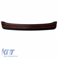 Rear Bumper Protector suitable for VW Passat B8 2015+ Sedan from ABS Plastic Black-image-6305674