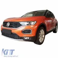 Rear Bumper Protector suitable for VW T-Roc 17+ Black Steel-image-6298909