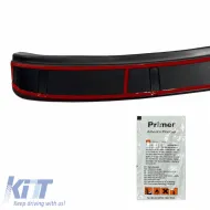 Rear Bumper Protector suitable for VW Tiguan mk2 2015+ From Abs Plastic Black-image-6305713