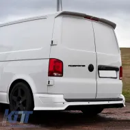 Rear Bumper Protector suitable for VW Transporter T5 2003-2015 from ABS plastic black-image-6305657