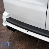 Rear Bumper Protector suitable for VW Transporter T5 2003-2015 from ABS plastic black-image-6305658