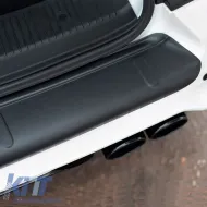 Rear Bumper Protector suitable for VW Transporter T5 2003-2015 from ABS plastic black-image-6305659