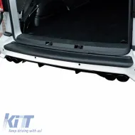 Rear Bumper Protector suitable for VW Transporter T5 2003-2015 from ABS plastic black-image-6305660