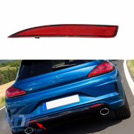 Rear bumper reflective left suitable for VW Scirocco 08-17 R20 1 pc