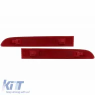 Rear bumper Reflectives Set suitable for VW Golf V (5) 03-08 GTI R32 2 pcs-image-6301199