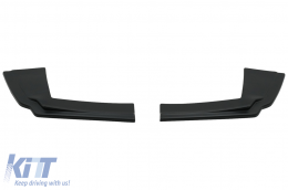 Rear Bumper Side Splitters Fins suitable for Alfa Romeo Giulia 952 (2016-2021) Black