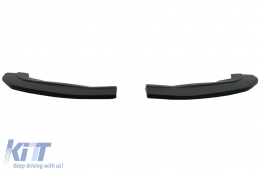 Rear Bumper Side Splitters Fins suitable for Alfa Romeo Stelvio 949 (2016-2020) Black-image-6092222