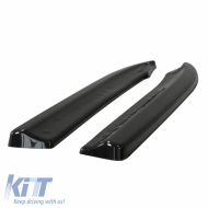 Rear Bumper Side Splitters suitable for Mercedes-Benz E-Class W212 09-13 A Design E63 Version Gloss Black Maxton Design 2 pcs