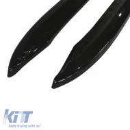 Rear Bumper Side Splitters suitable for Mercedes-Benz E-Class W212 09-13 A Design E63 Version Gloss Black Maxton Design 2 pcs-image-6316915