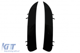 Rear Bumper Splitters Fins Side Vent Flaps Flics suitable for Mercedes CLA W117 C117 X117 (2013-2018) CLA45 Design-image-6091540