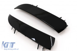 Rear Bumper Splitters Fins Side Vent Flaps Flics suitable for Mercedes CLA W117 C117 X117 (2013-2018) CLA45 Design-image-6091542