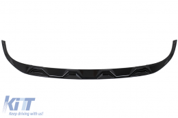Rear Bumper Spoiler Lip suitable for VW Tiguan II Mk2 R/ R Line Facelift (2020-2024) Black-image-6113813