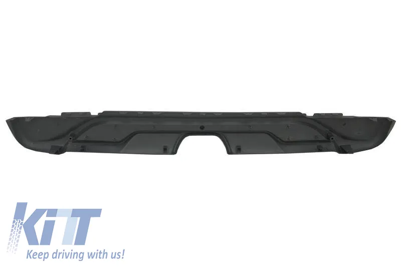 Rear Bumper Spoiler suitable for Smart Fortwo 453 14-19 Brabus Look from ABS plastic