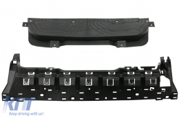 Rear Bumper Spoiler Valance Diffuser Double Outlet with Exhaust Tips suitable for BMW X4 G02 (2018-up) M Sport-image-6075562