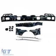 Rear bumper sport suitable for BMW E60 sedan-image-6326656