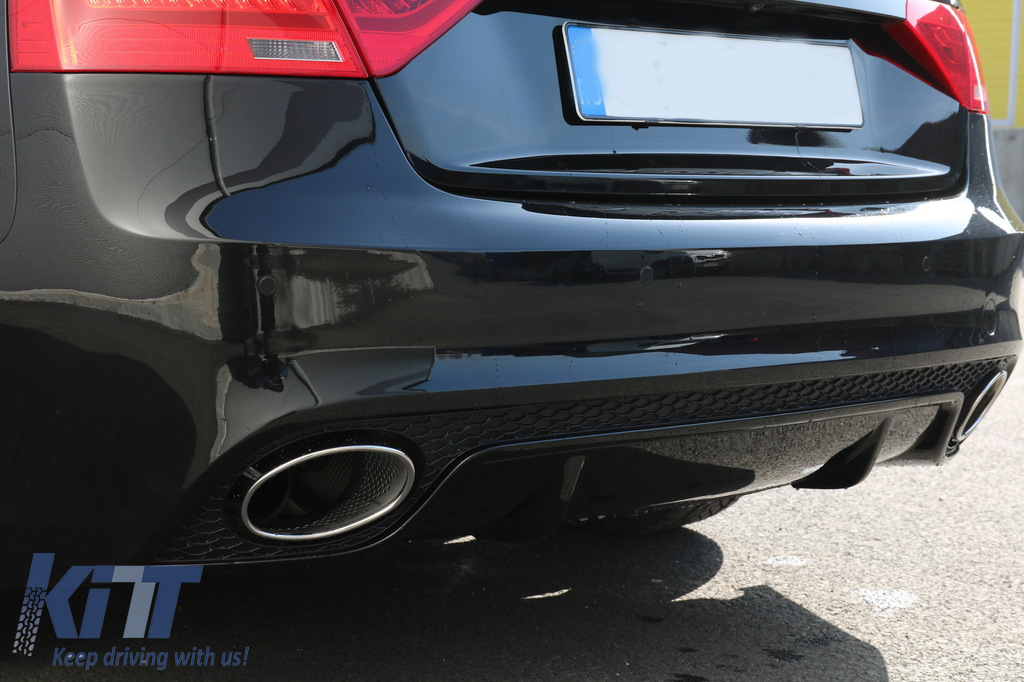 Rear Bumper Suitable For Audi A5 S5 8t Coupe Cabrio 07 15 Rs5 Design Carpartstuning Com