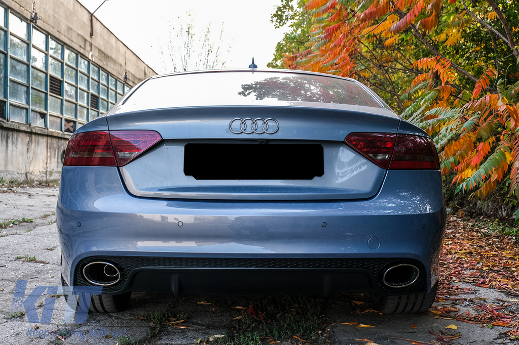 Rear Bumper Suitable For Audi A5 S5 8t 07 13 8t Facelift 13 Up Sportback Rs5 Design Carpartstuning Com