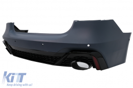 Rear Bumper suitable for Audi A7 4K8 Sportback (2018-up) RS Design-image-6092555