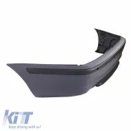Rear bumper suitable for BMW 3 E46 99-05 Sedan M-Tech with PDC-image-6308386