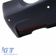 Rear Bumper suitable for BMW 3 F30 11-19 M-Tech Look with PDC-image-6308163