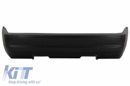 Rear Bumper Suitable For BMW 3 Series E46 Sedan (1998-2005) Diffuser M3 CSL Design with Exhaust Tailpipes-image-6044763