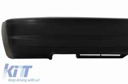 Rear Bumper Suitable For BMW 3 Series E46 Sedan (1998-2005) Diffuser M3 CSL Design with Exhaust Tailpipes-image-6044765