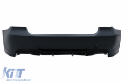 Rear Bumper suitable for BMW 3 Series E90 LCI Limousine (2008-2011) M-Technik Design - RBBME90LMT